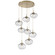 Nebula LED Pendant in Gilded Brass (404|CHB0068-08-GB-FC-C01-L1)