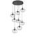 Nebula LED Pendant in Matte Black (404|CHB0068-08-MB-FC-C01-L3)