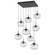 Nebula LED Pendant in Matte Black (404|CHB0068-09-MB-ZC-C01-L3)