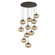 Nebula LED Pendant in Flat Bronze (404|CHB0068-11-FB-FB-C01-L3)