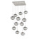 Nebula LED Pendant in Beige Silver (404|CHB0068-12-BS-GS-C01-L3)