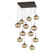 Nebula LED Pendant in Flat Bronze (404|CHB0068-12-FB-FB-C01-L1)