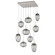Cosmos LED Pendant in Beige Silver (404|CHB0069-09-BS-GS-C01-L1)