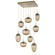 Cosmos LED Pendant in Gilded Brass (404|CHB0069-09-GB-FB-C01-L1)
