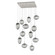 Cosmos LED Pendant in Beige Silver (404|CHB0069-12-BS-FS-C01-L1)