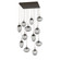 Cosmos LED Pendant in Flat Bronze (404|CHB0069-12-FB-FS-C01-L3)
