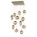 Cosmos LED Pendant in Gilded Brass (404|CHB0069-12-GB-FB-C01-L3)