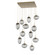 Cosmos LED Pendant in Gilded Brass (404|CHB0069-12-GB-FS-C01-L3)