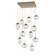 Cosmos LED Pendant in Gilded Brass (404|CHB0069-12-GB-GC-C01-L3)