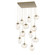 Cosmos LED Pendant in Gilded Brass (404|CHB0069-12-GB-ZA-C01-L3)