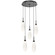 Fiori LED Pendant in Matte Black (404|CHB0071-05-MB-WL-C01-L3)