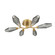 Aalto LED Flush Mount in Gilded Brass (404|CLB0049-01-GB-RS-L1)