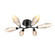 Aalto LED Flush Mount in Matte Black (404|CLB0049-01-MB-RA-L3)
