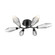 Aalto LED Flush Mount in Matte Black (404|CLB0049-01-MB-RC-L1)