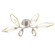 Rock Crystal LED Flush Mount in Beige Silver (404|CLB0050-01-BS-CA-L3)