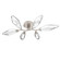 Rock Crystal LED Flush Mount in Beige Silver (404|CLB0050-01-BS-CC-L3)