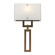 Carlyle One Light Wall Sconce in Flat Bronze (404|CSB0033-0C-FB-BG-E2)