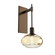 Coppa Wall Sconce in Flat Bronze (404|IDB0036-18-FB-OA-E2)