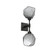 Gem LED Wall Sconce in Matte Black (404|IDB0039-02-MB-S-L3)