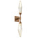Rock Crystal LED Wall Sconce in Oil Rubbed Bronze (404|IDB0050-02-RB-CA-L1)