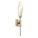 Rock Crystal LED Wall Sconce in Heritage Brass (404|IDB0050-04-HB-CA-L3)