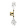 Blossom LED Wall Sconce in Heritage Brass (404|IDB0059-02-HB-BC-L3)