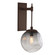 Aster Wall Sconce in Flat Bronze (404|IDB0062-22-FB-S-E2)