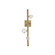 Stella LED Wall Sconce in Heritage Brass (404|IDB0070-24-HB-CZ-L3)