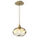 Coppa Pendant in Gilded Brass (404|LAB0036-01-GB-OA-C01-E2)