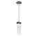 Parallel LED Pendant in Flat Bronze (404|LAB0042-01-FB-CG-C01-L1)