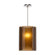 Textured Glass LED Pendant in Beige Silver (404|LAB0044-16-BS-SG-001-L3)
