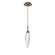 Rock Crystal LED Pendant in Flat Bronze (404|LAB0050-15-FB-CC-C01-L3)