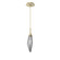 Rock Crystal LED Pendant in Gilded Brass (404|LAB0050-15-GB-CS-C01-L1)