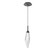 Rock Crystal LED Pendant in Matte Black (404|LAB0050-15-MB-CC-C01-L3)