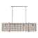 Downtown Mesh Four Light Linear Suspension in Beige Silver (404|PLB0020-45-BS-0-001-E2)