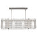Downtown Mesh Four Light Linear Suspension in Beige Silver (404|PLB0020-45-BS-F-001-E2)