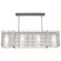 Downtown Mesh LED Linear Suspension in Flat Bronze (404|PLB0020-60-FB-F-001-L3)