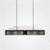 Urban Loft LED Linear Suspension in Gunmetal (404|PLB0026-0B-GM-FG-001-L3)