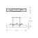 Ironwood Linear Chandelier in Gilded Brass (404|PLB0032-0C-GB-FG-001-E2)