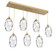 Ellisse Linear Pendant in Gilded Brass (404|PLB0035-07-GB-OC-C01-E2)