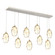 Ellisse Linear Pendant in Beige Silver (404|PLB0035-09-BS-OA-C01-E2)