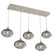 Coppa Linear Pendant in Beige Silver (404|PLB0036-05-BS-OS-C01-E2)
