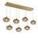 Coppa Linear Pendant in Gilded Brass (404|PLB0036-07-GB-OB-C01-E2)