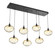 Coppa Linear Pendant in Matte Black (404|PLB0036-07-MB-OA-C01-E2)