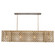 Tweed Four Light Linear Suspension in Gilded Brass (404|PLB0037-65-GB-0-001-E2)