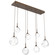 Gem LED Pendant in Flat Bronze (404|PLB0039-07-FB-C-C01-L1)
