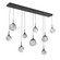 Gem LED Linear Pendant in Matte Black (404|PLB0039-09-MB-S-C01-L3)