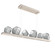 Gem LED Linear Suspension in Beige Silver (404|PLB0039-0B-BS-S-CA1-L3)