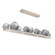 Gem LED Linear Suspension in Beige Silver (404|PLB0039-0C-BS-S-CA1-L1)