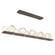 Gem LED Linear Suspension in Flat Bronze (404|PLB0039-0E-FB-A-CA1-L3)